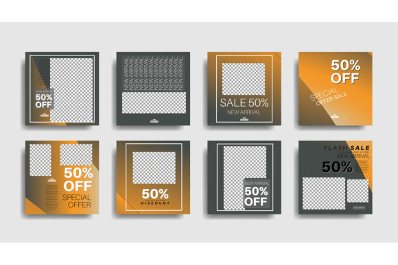 Square Web Banner for Social Media 2: A Versatile Design Solution