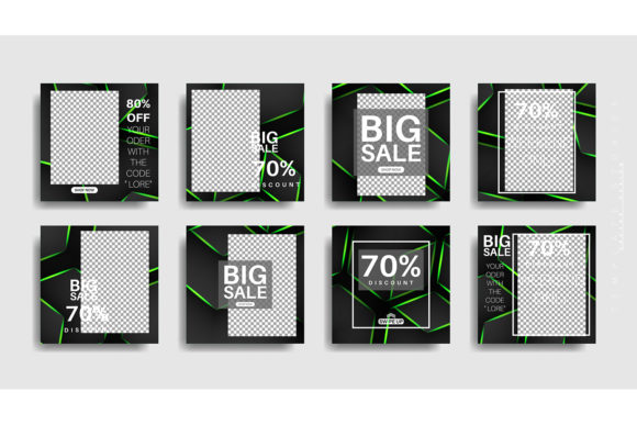 Square Web Banner for Social Media 34: A Versatile Design Asset for Digital Creators