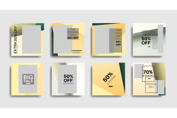 Square Web Banner for Social Media 90