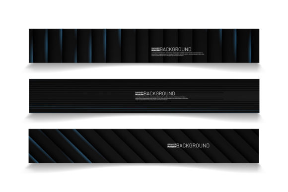 Strategic Implementation of the Rectangular Banner with Gray for Professional Branding